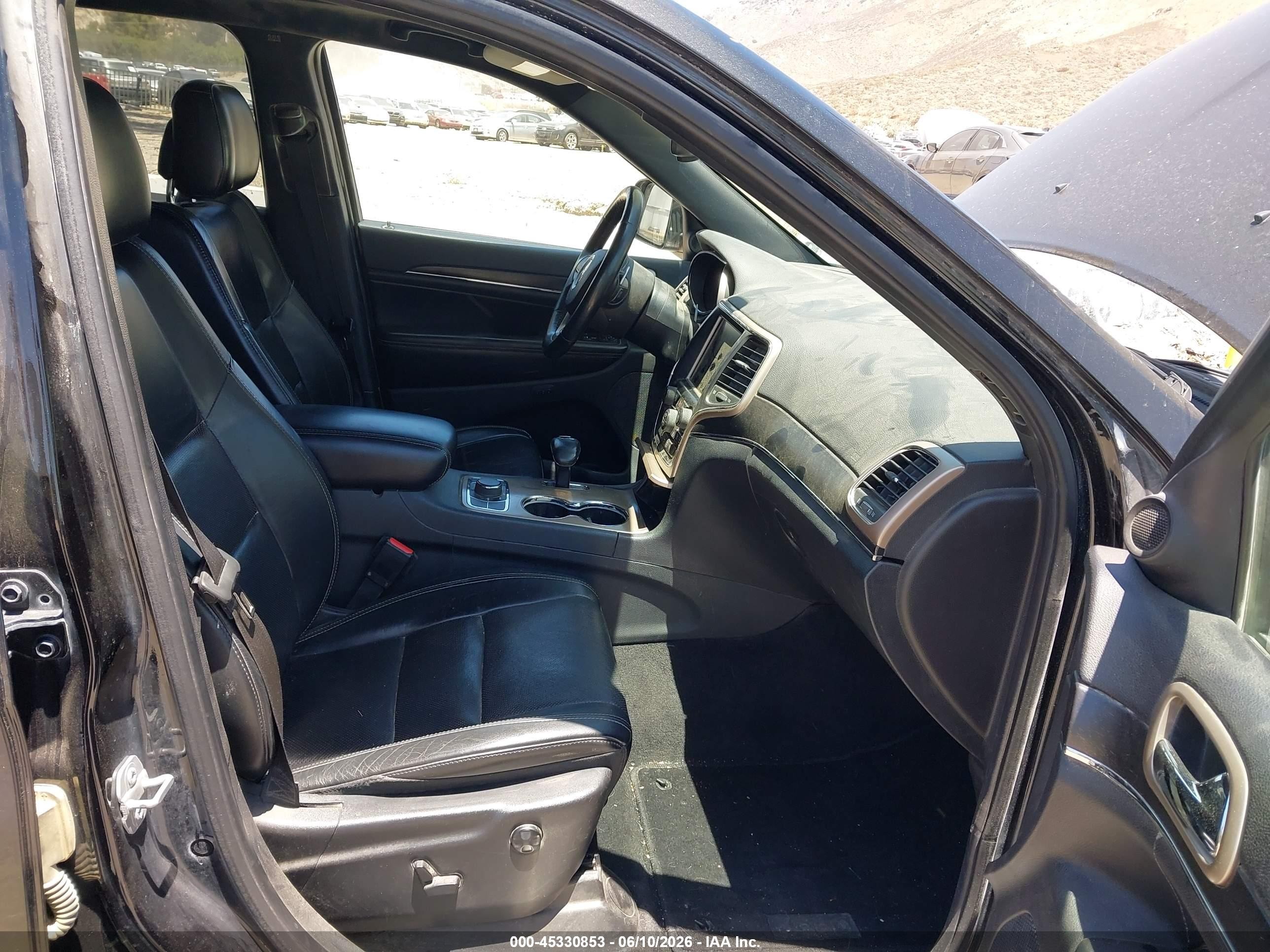 2015 Jeep Grand Cherokee Limited Серый vin: 1C4RJFBGXFC886627