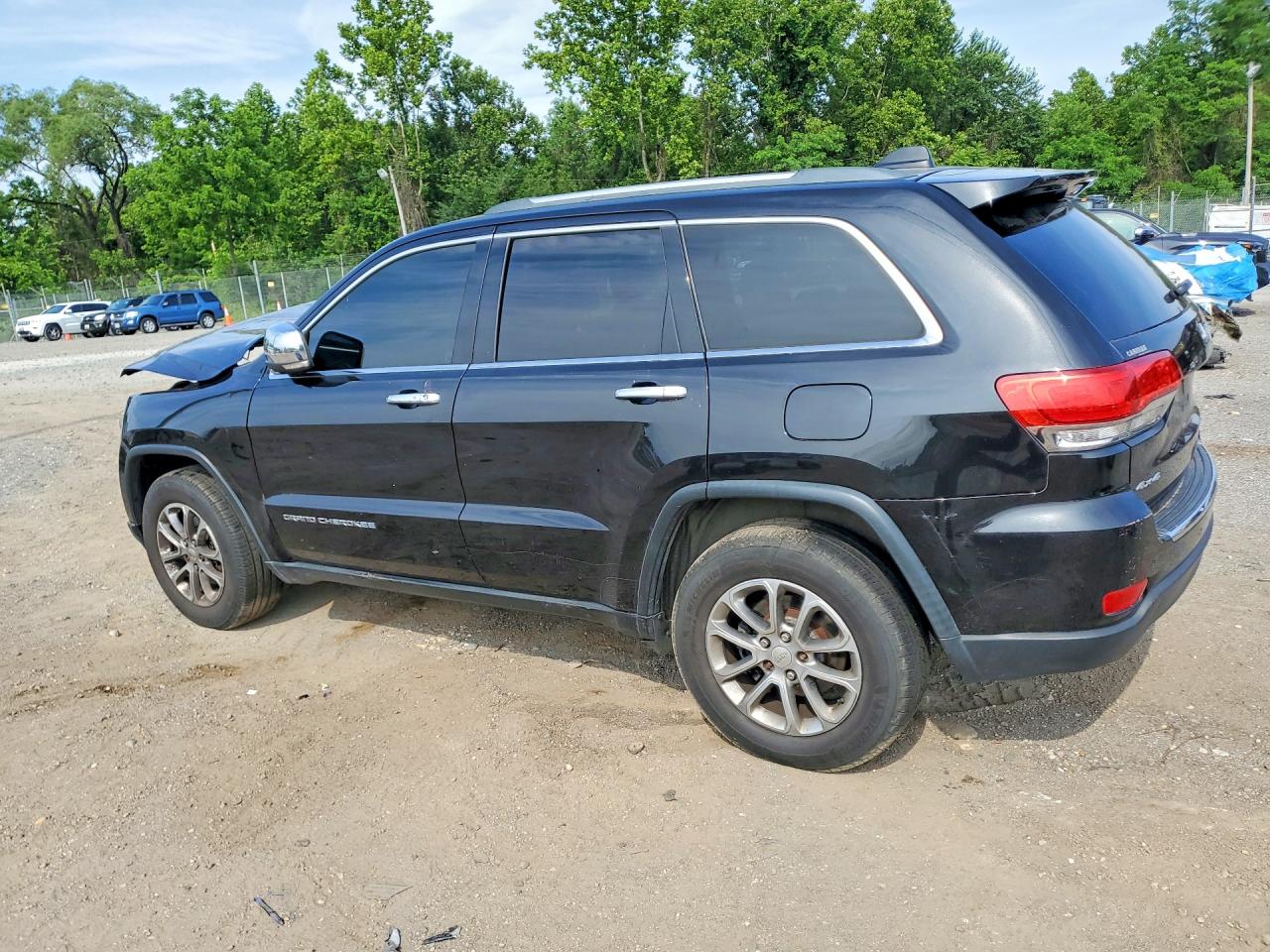 2015 Jeep Grand Cherokee Limited Black vin: 1C4RJFBGXFC903121