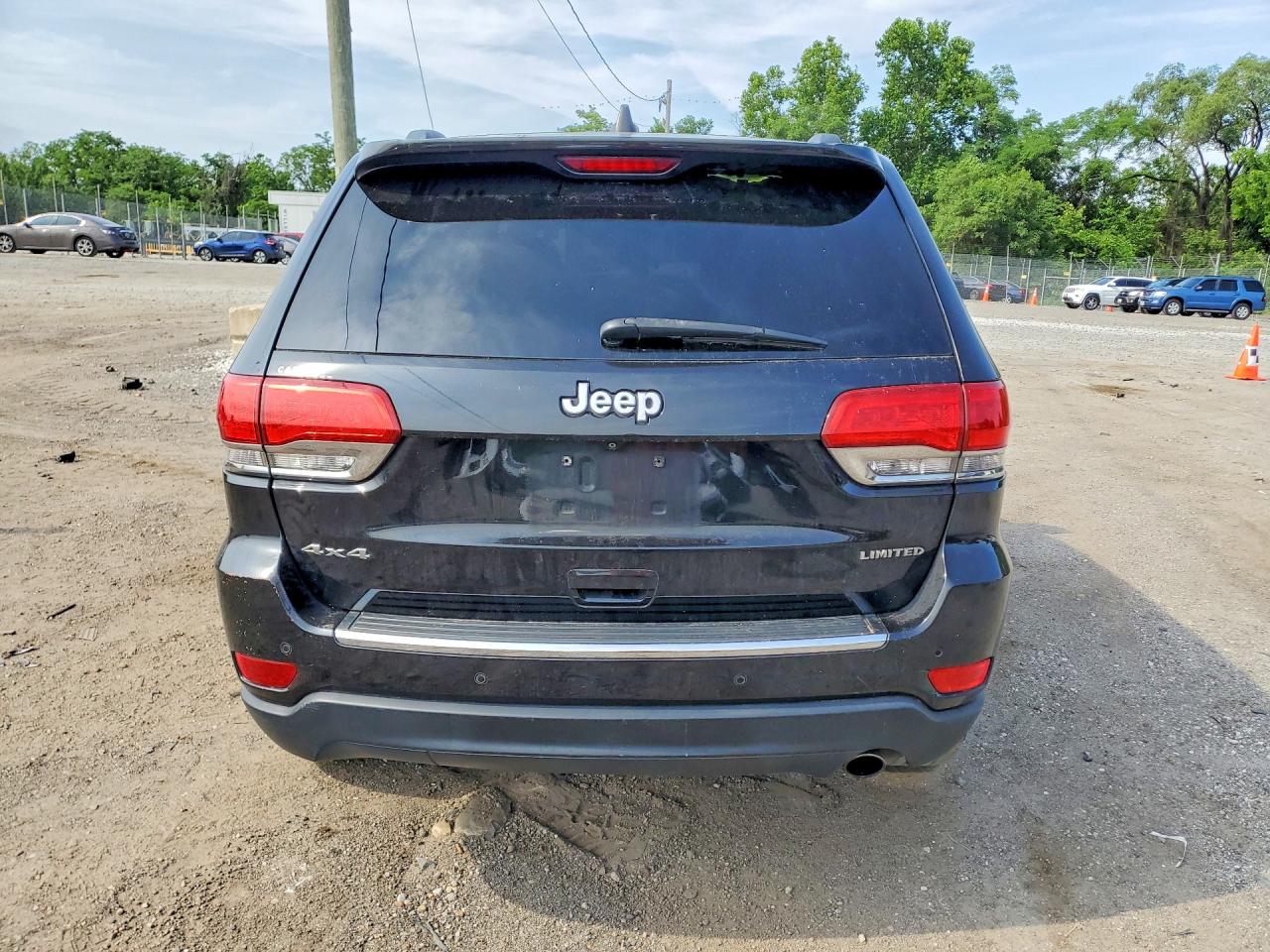 2015 Jeep Grand Cherokee Limited Black vin: 1C4RJFBGXFC903121