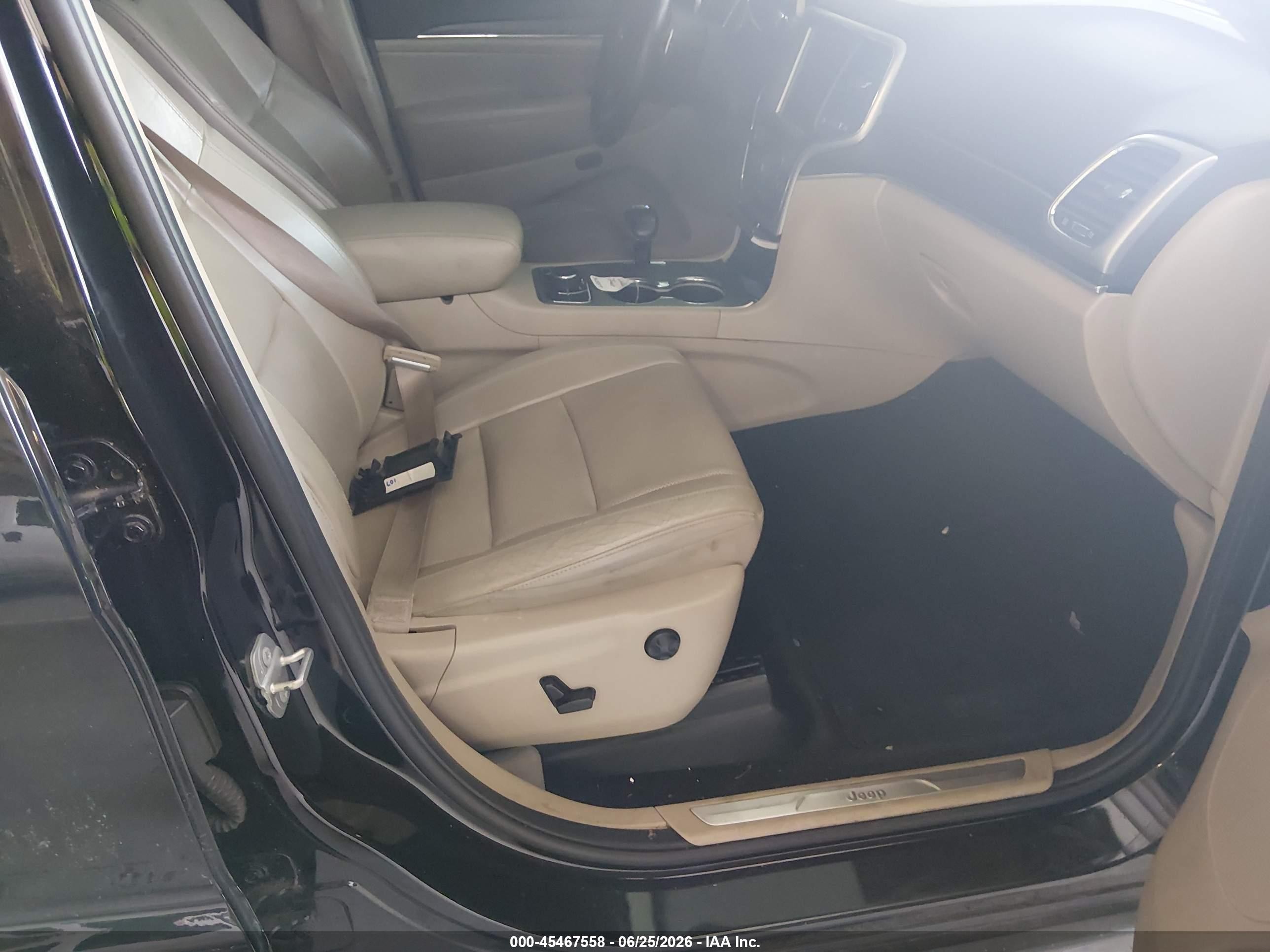 2015 Jeep Grand Cherokee Limited Black vin: 1C4RJFBGXFC905869