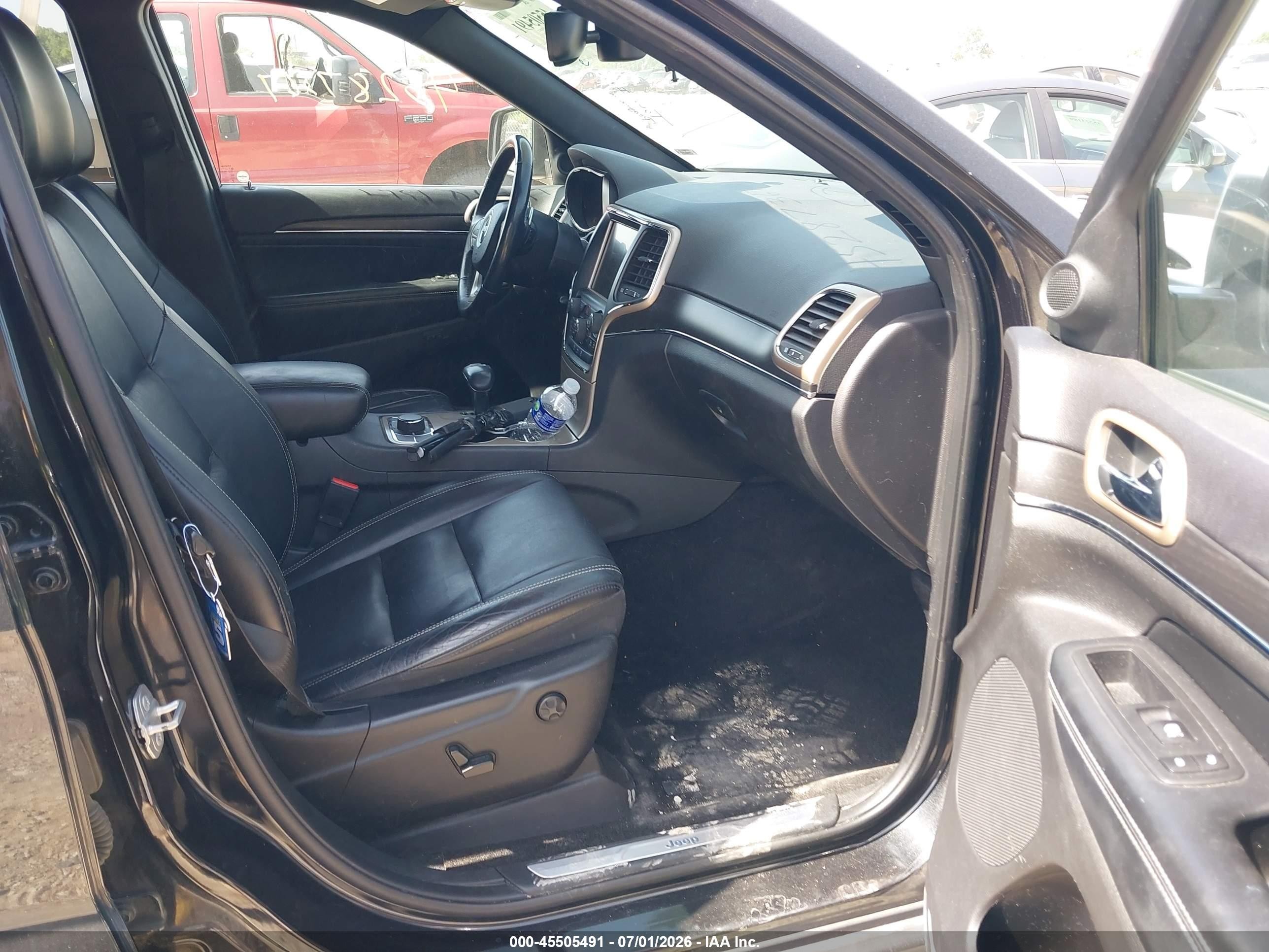 2015 Jeep Grand Cherokee Limited Черный vin: 1C4RJFBGXFC912949