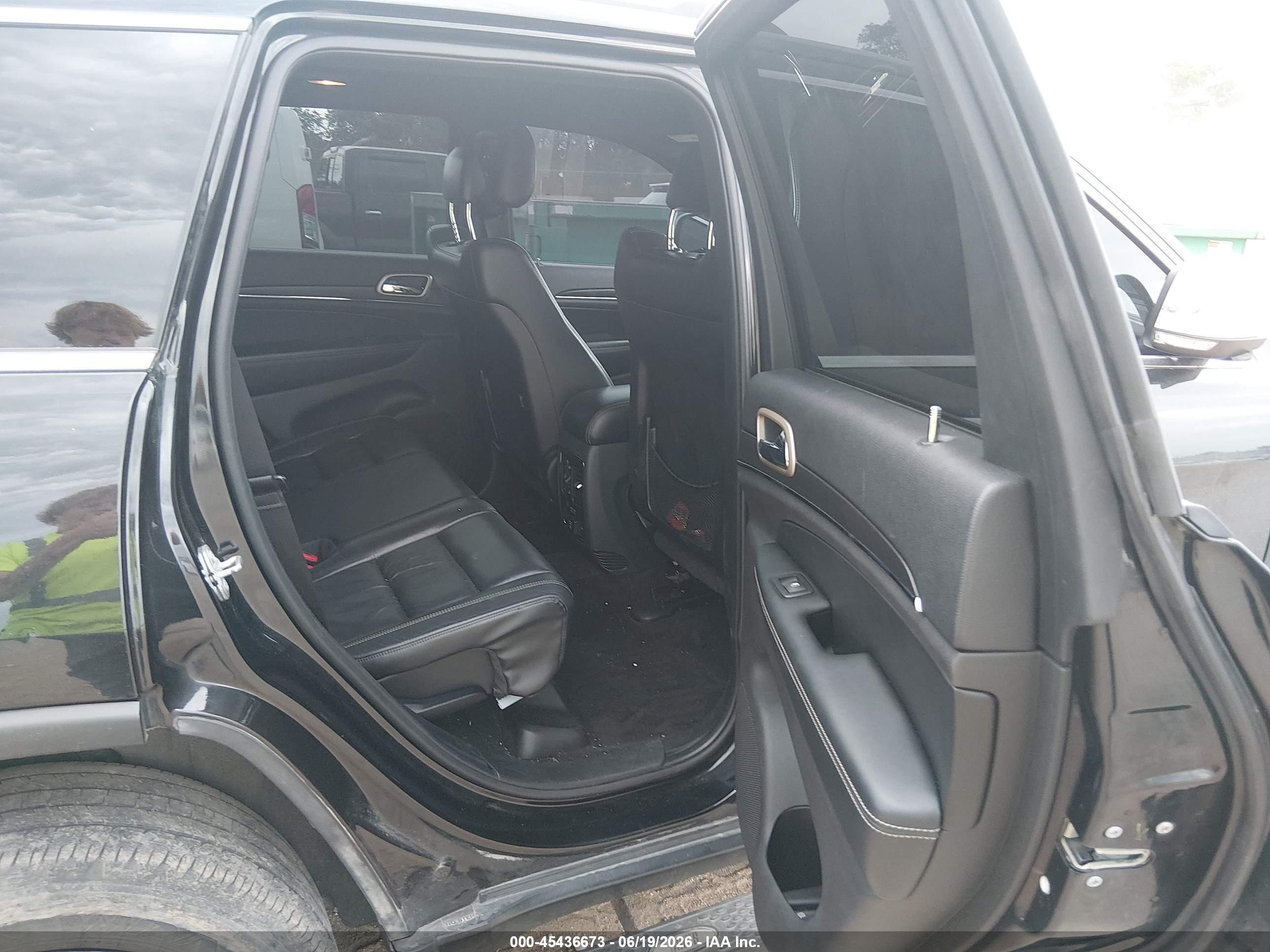 2015 Jeep Grand Cherokee Limited Black vin: 1C4RJFBGXFC913759