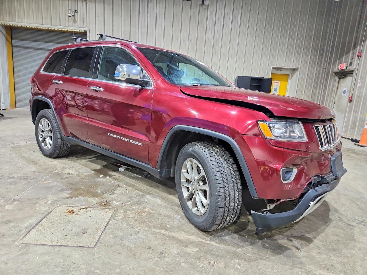 2016 Jeep Grand Cherokee Limited Красный vin: 1C4RJFBGXGC422089