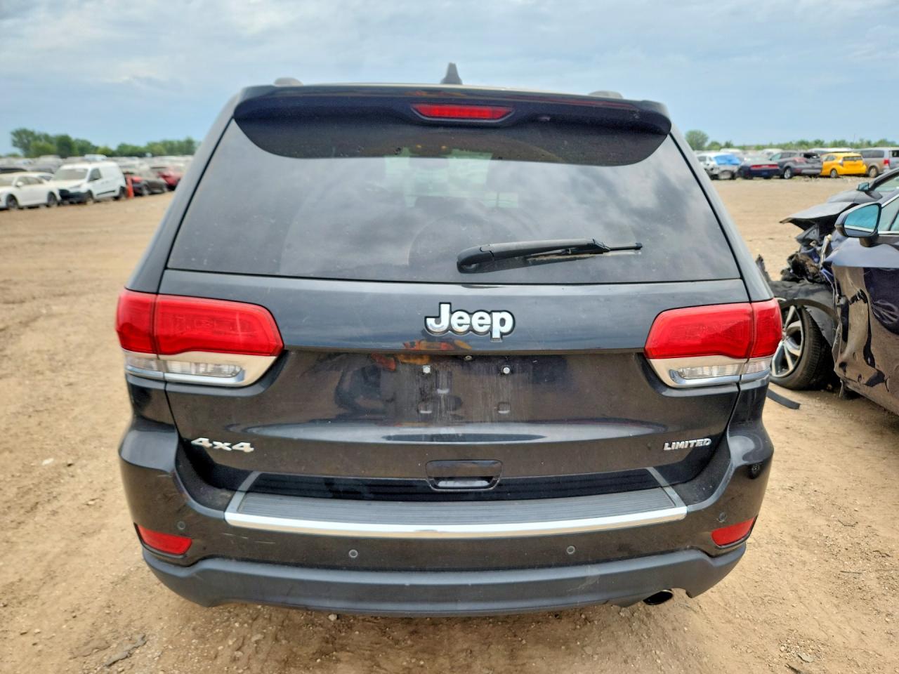 2016 Jeep Grand Cherokee Limited Black vin: 1C4RJFBGXGC433979