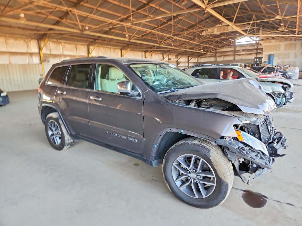 2017 Jeep Grand Cherokee Limited Коричневый vin: 1C4RJFBGXHC754938