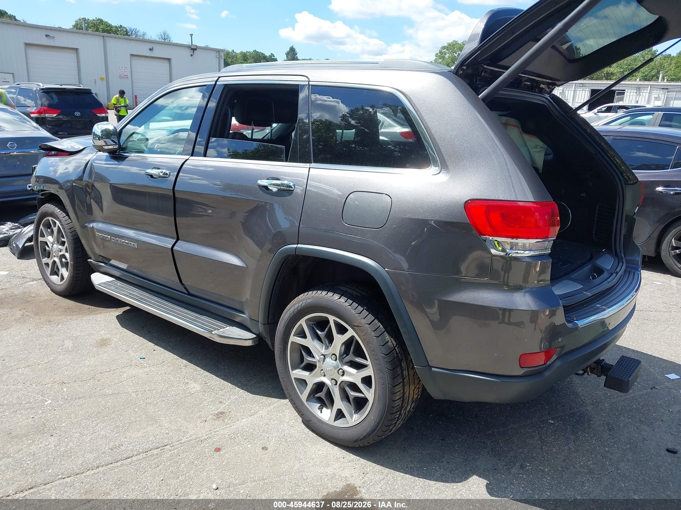 2019 Jeep Grand Cherokee Limited 4x4 Gray vin: 1C4RJFBGXKC579954