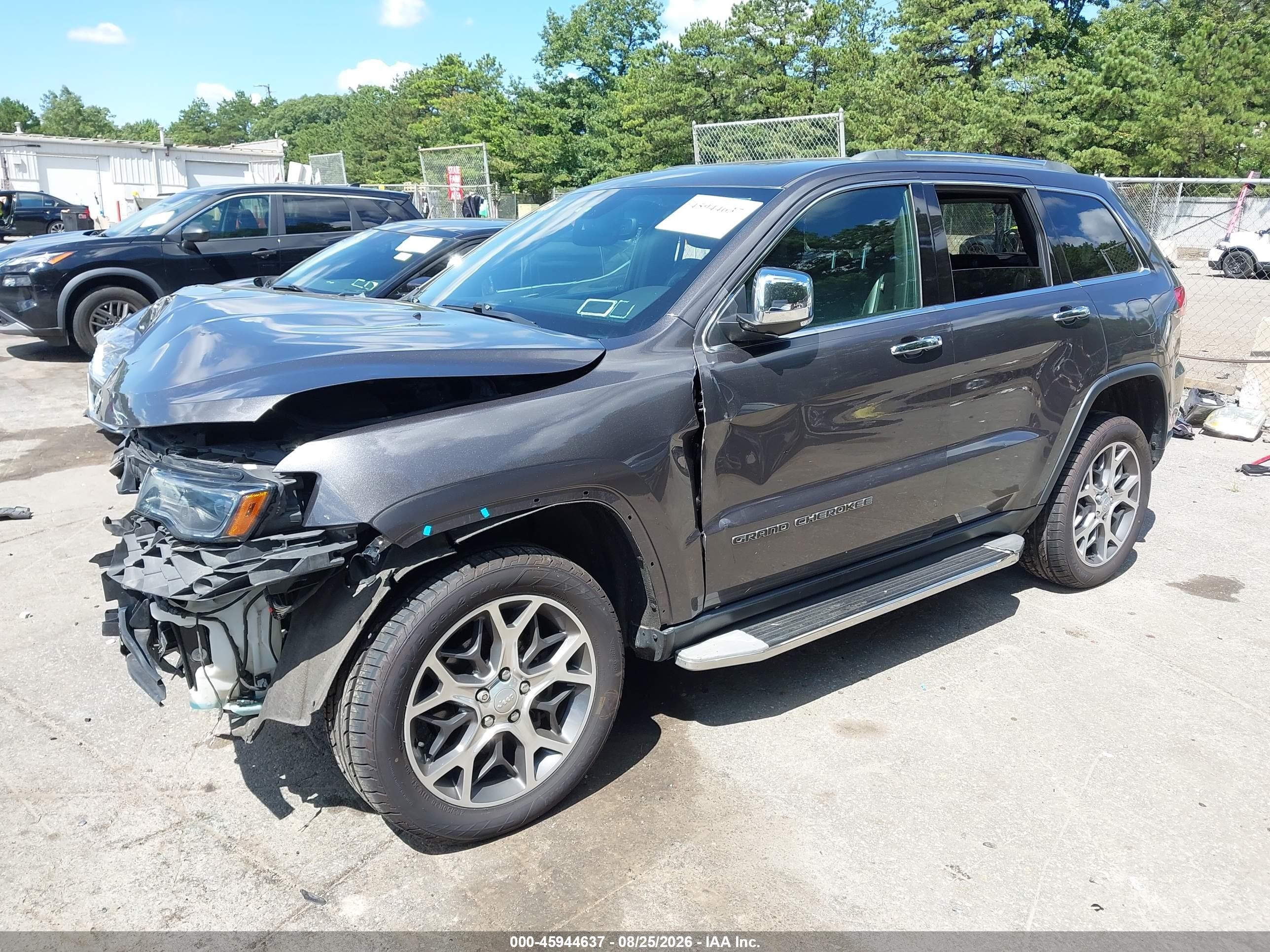 2019 Jeep Grand Cherokee Limited 4x4 Gray vin: 1C4RJFBGXKC579954
