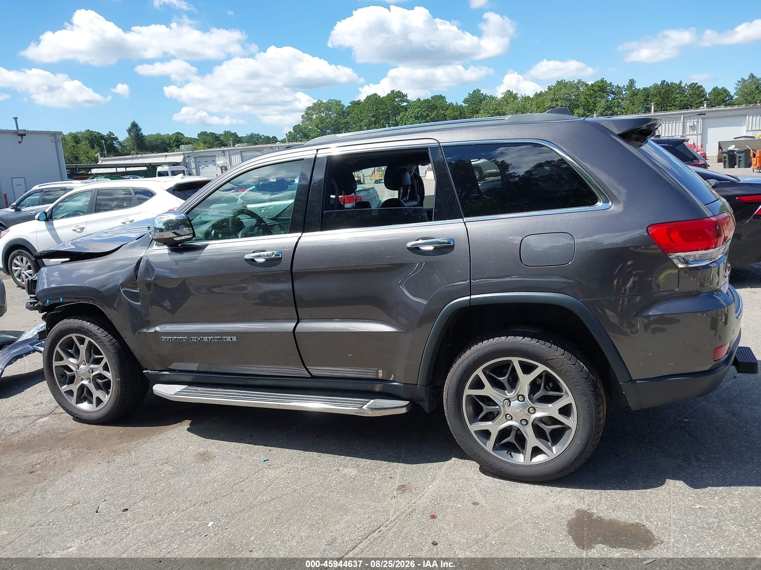 2019 Jeep Grand Cherokee Limited 4x4 Gray vin: 1C4RJFBGXKC579954