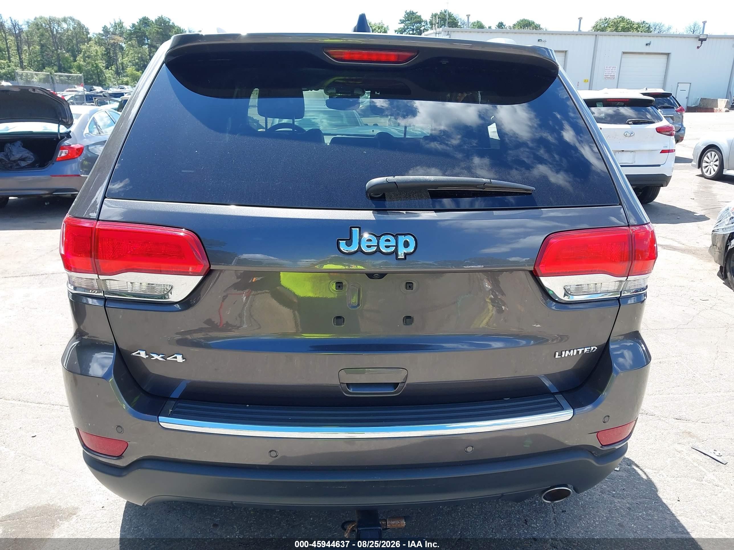 2019 Jeep Grand Cherokee Limited 4x4 Gray vin: 1C4RJFBGXKC579954