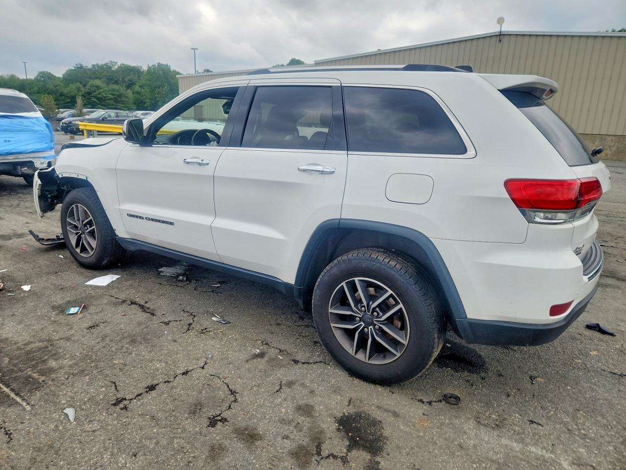 2019 Jeep Grand Cherokee Limited White vin: 1C4RJFBGXKC729500