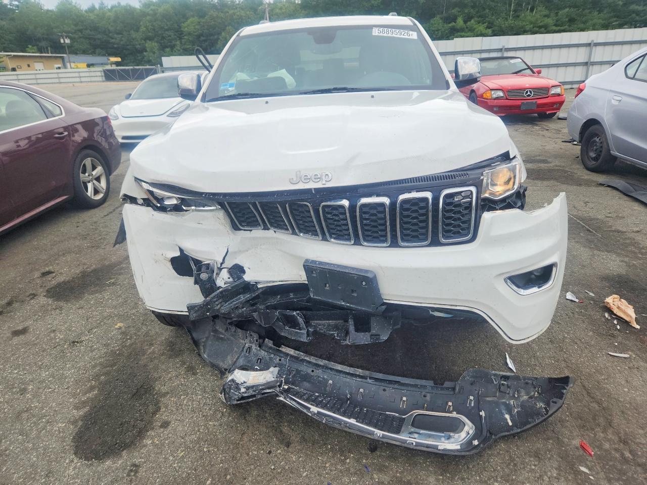 2019 Jeep Grand Cherokee Limited White vin: 1C4RJFBGXKC729500