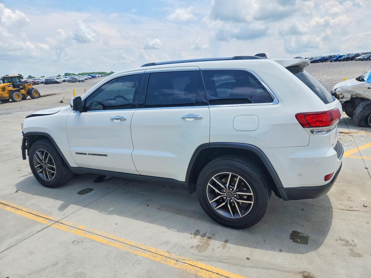 2020 Jeep Grand Cherokee Limited White vin: 1C4RJFBGXLC175666