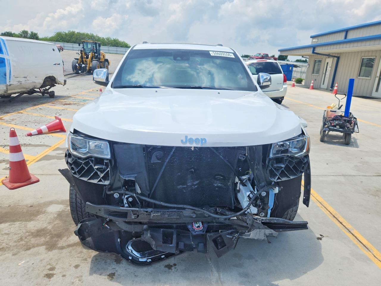 2020 Jeep Grand Cherokee Limited White vin: 1C4RJFBGXLC175666