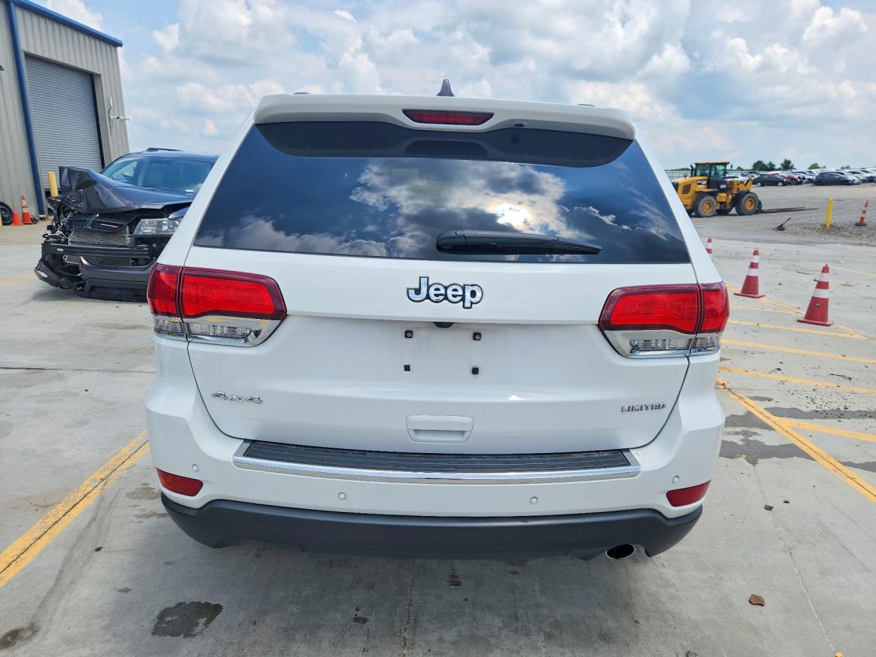2020 Jeep Grand Cherokee Limited White vin: 1C4RJFBGXLC175666