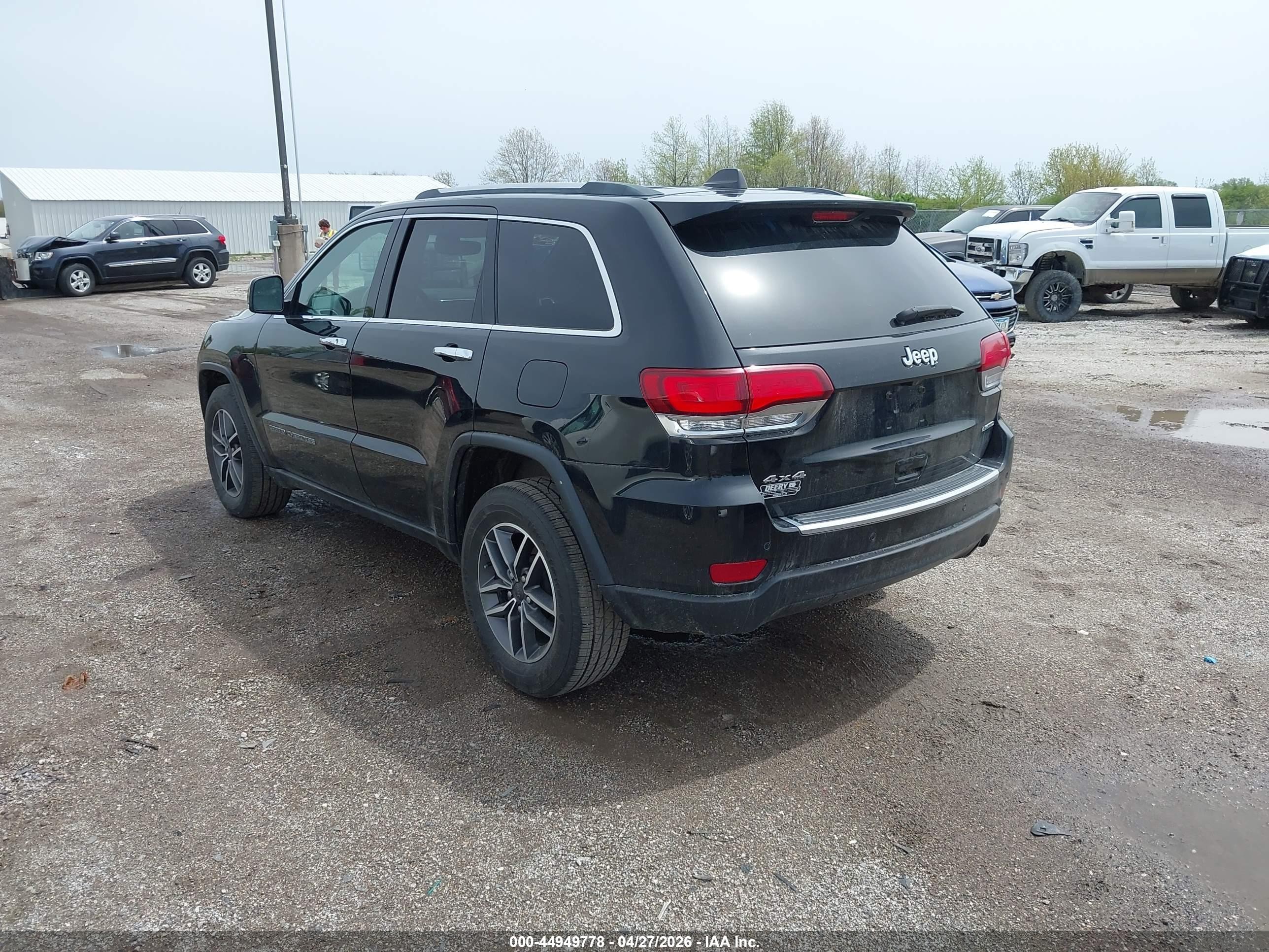 2021 Jeep Grand Cherokee Limited 4x4 Black vin: 1C4RJFBGXMC666143