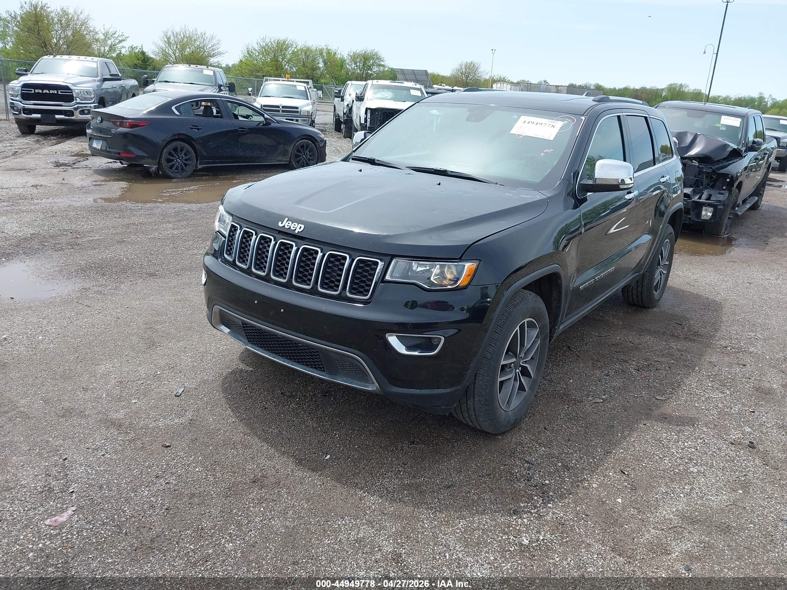 2021 Jeep Grand Cherokee Limited 4x4 Black vin: 1C4RJFBGXMC666143