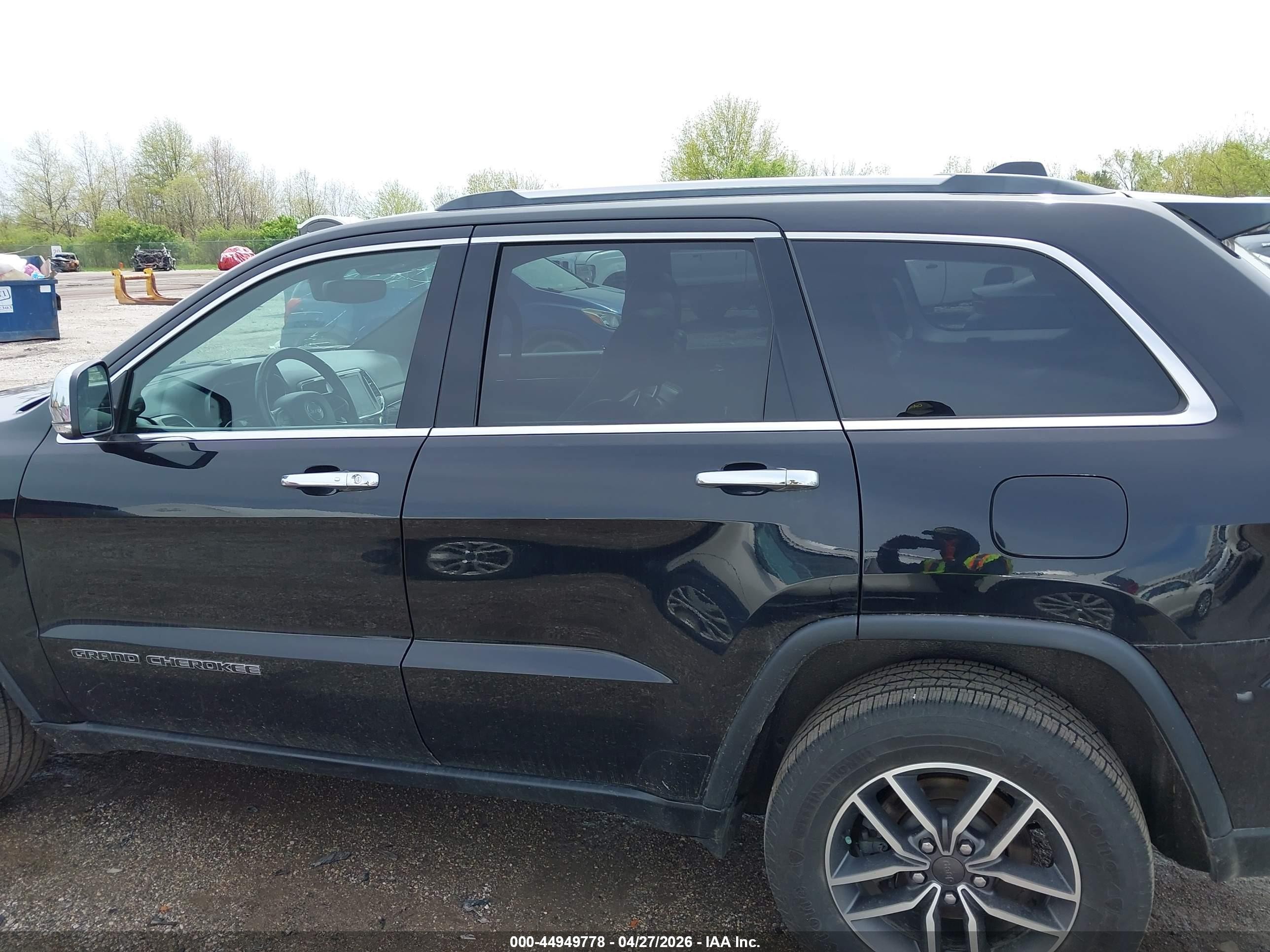 2021 Jeep Grand Cherokee Limited 4x4 Black vin: 1C4RJFBGXMC666143
