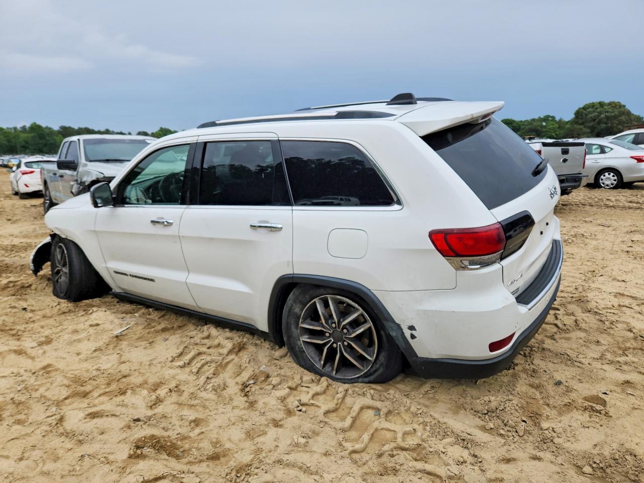 2021 Jeep Grand Cherokee Limited Белый vin: 1C4RJFBGXMC666238