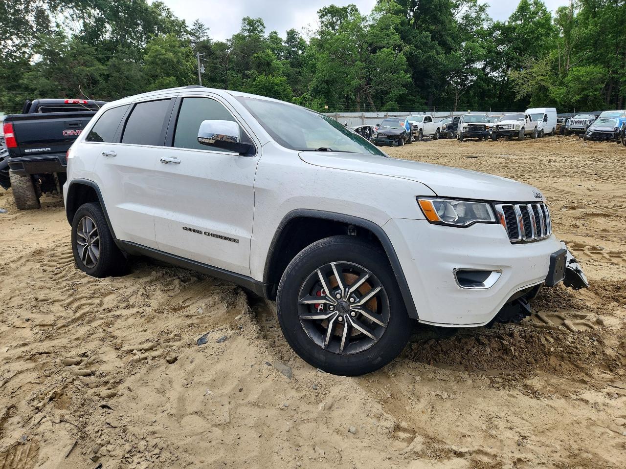 2021 Jeep Grand Cherokee Limited Белый vin: 1C4RJFBGXMC666238