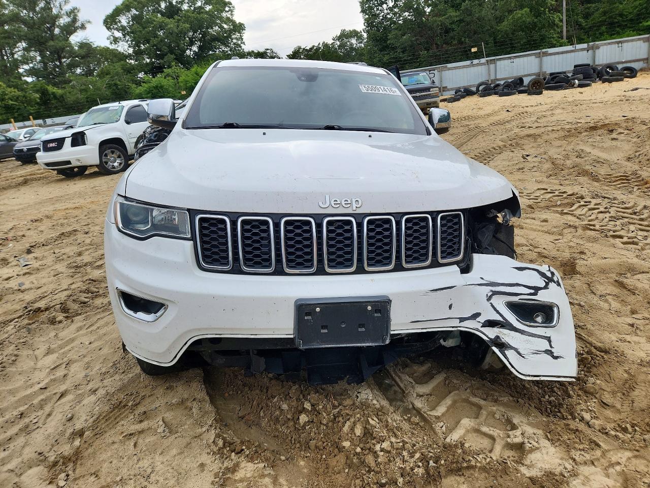2021 Jeep Grand Cherokee Limited Белый vin: 1C4RJFBGXMC666238