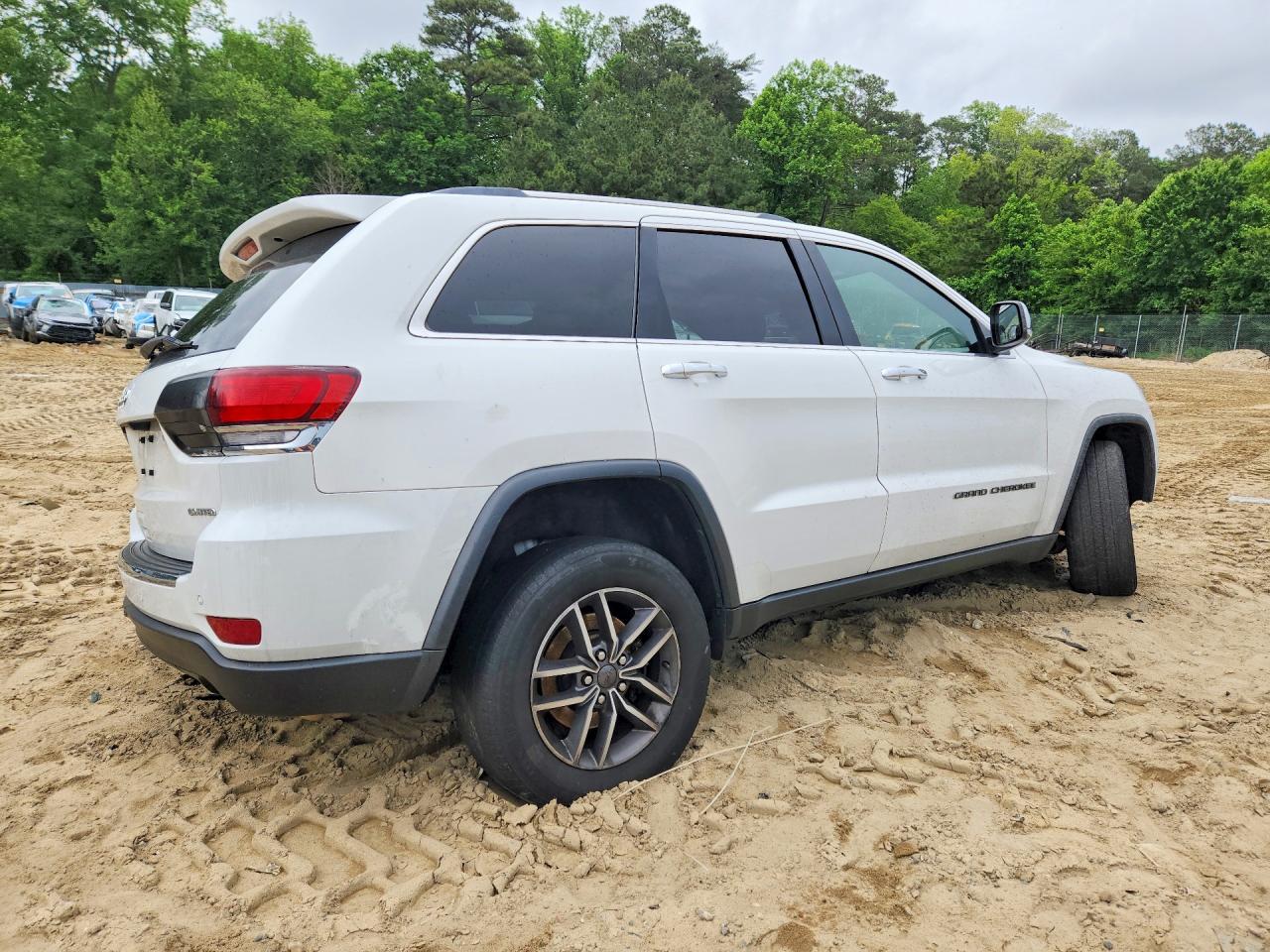 2021 Jeep Grand Cherokee Limited Белый vin: 1C4RJFBGXMC666238