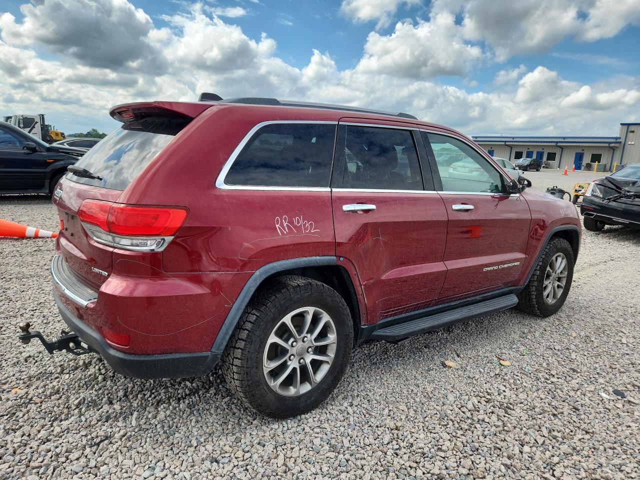 2015 Jeep Grand Cherokee Limited Burgundy vin: 1C4RJFBM0FC800778