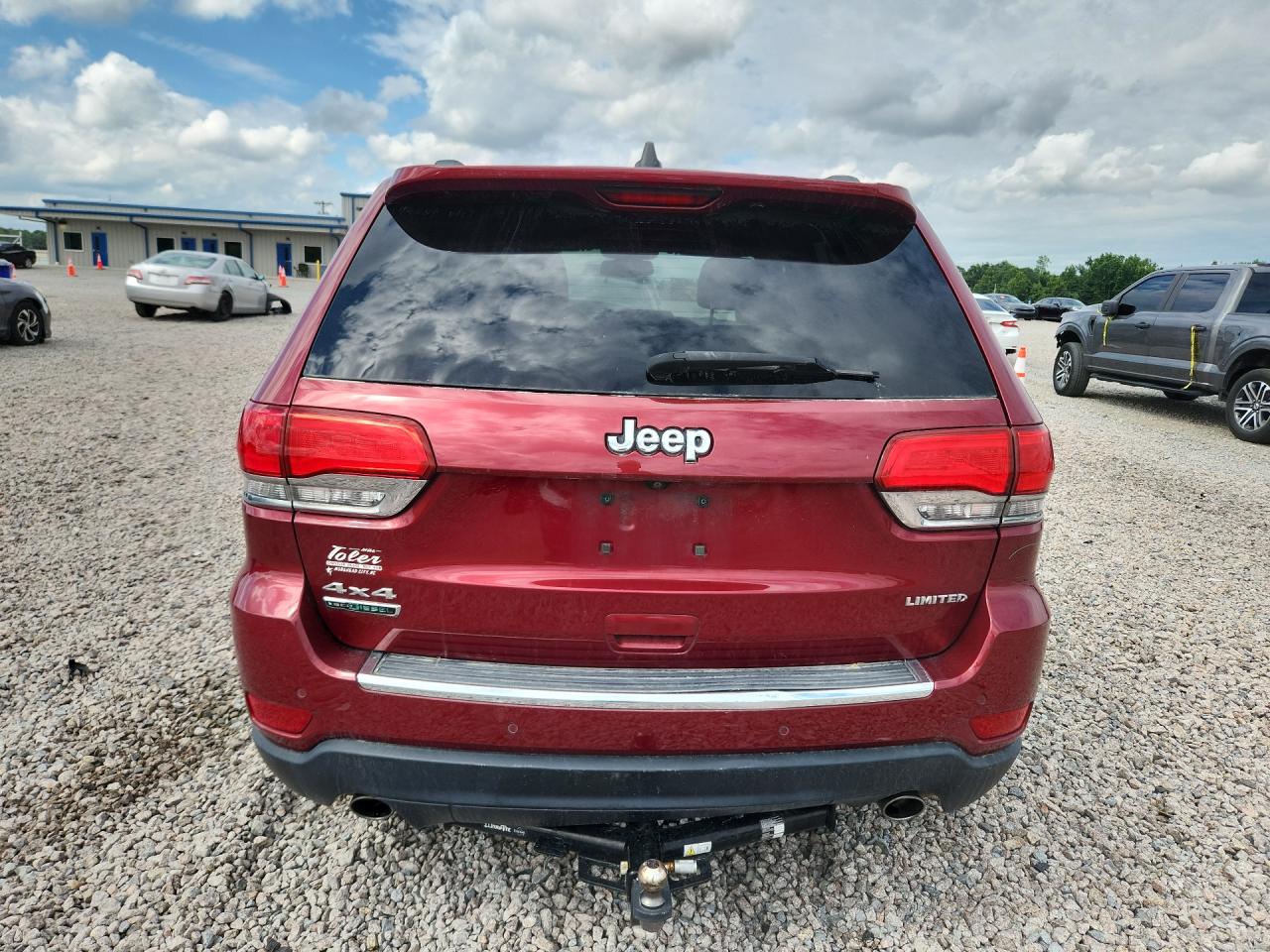 2015 Jeep Grand Cherokee Limited Burgundy vin: 1C4RJFBM0FC800778