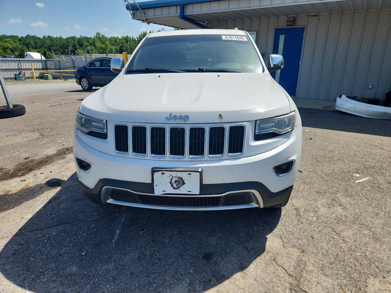 2014 Jeep Grand Cherokee Limited White vin: 1C4RJFBM2EC376289