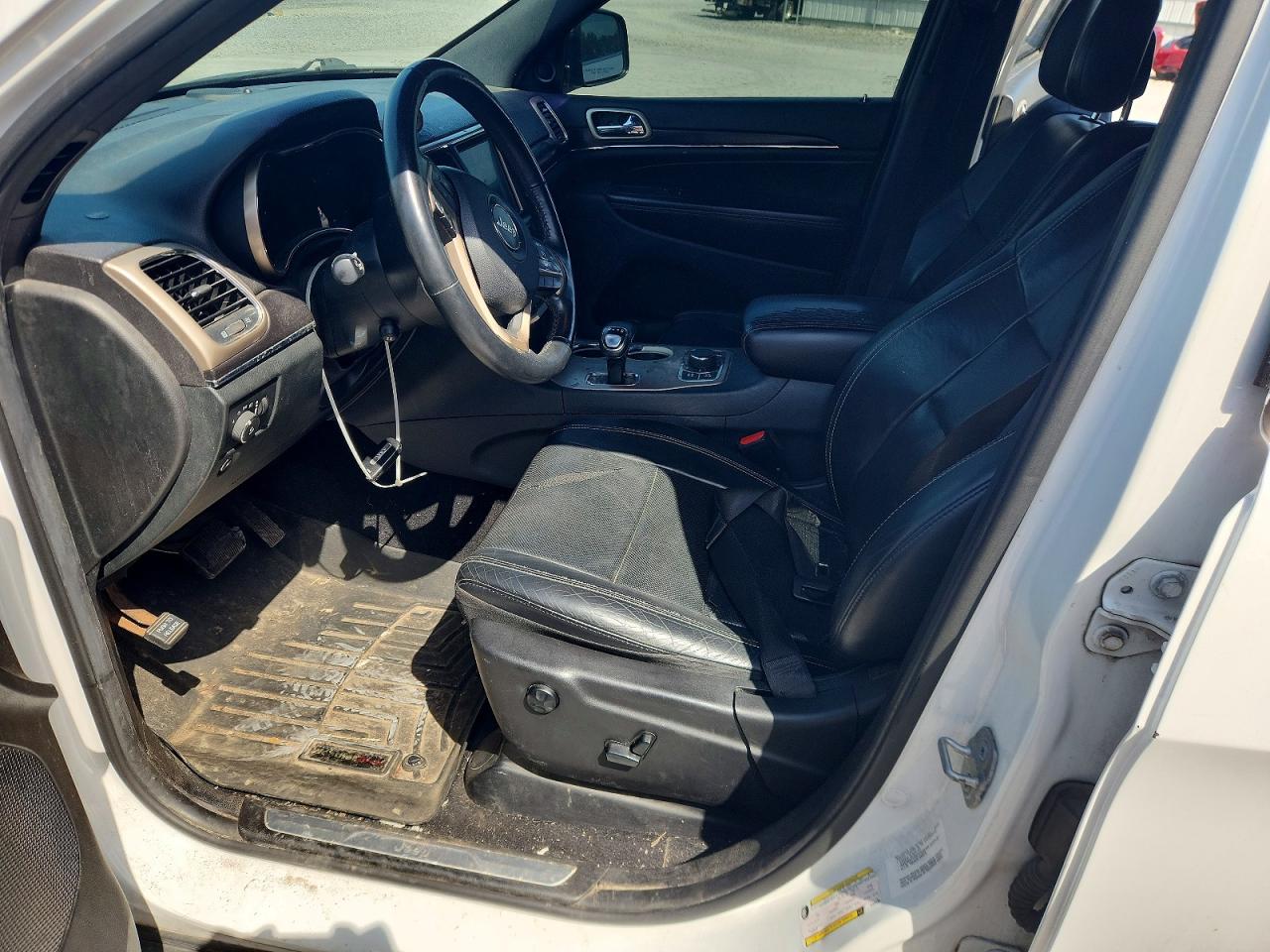 2014 Jeep Grand Cherokee Limited White vin: 1C4RJFBM2EC376289