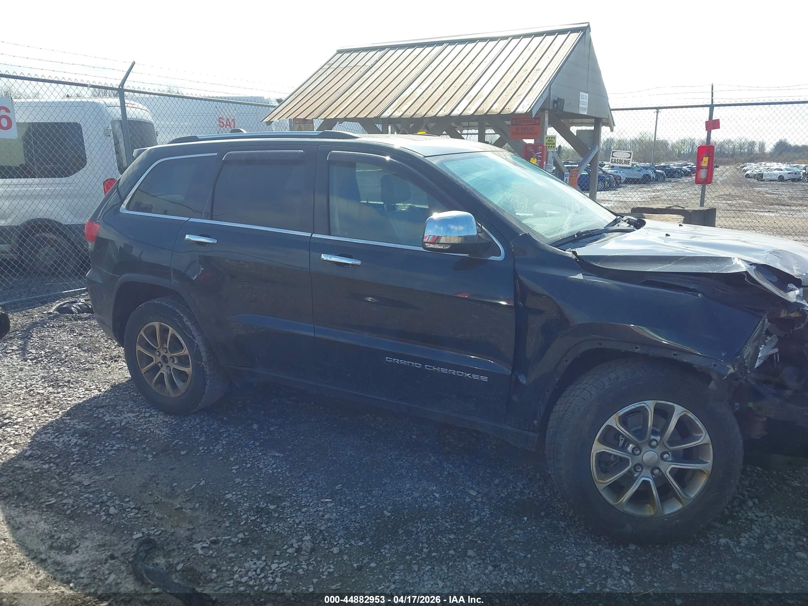 2014 Jeep Grand Cherokee Limited Dark Blue vin: 1C4RJFBM2EC451976