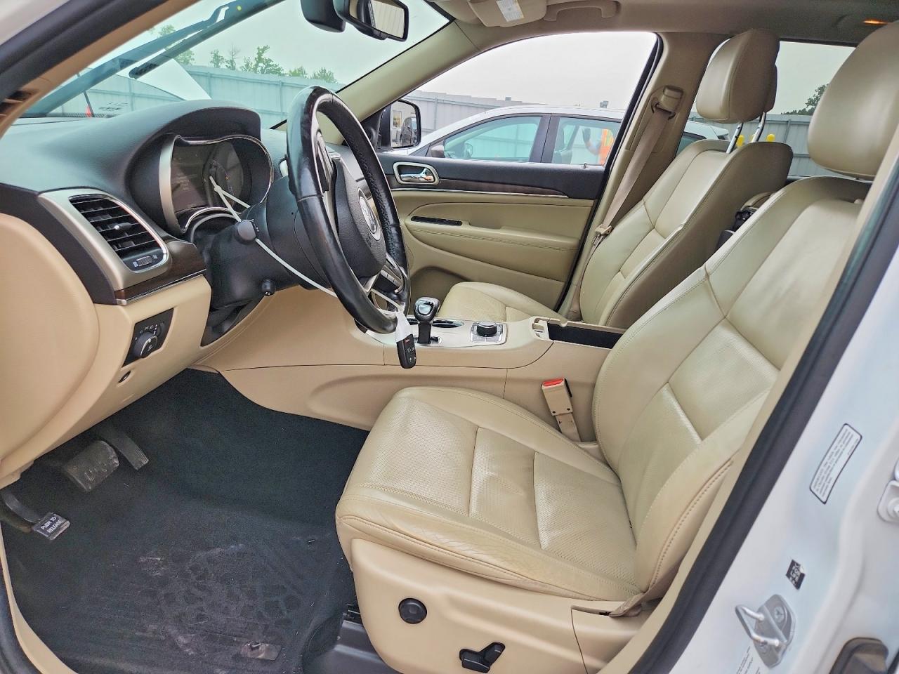 2014 Jeep Grand Cherokee Limited White vin: 1C4RJFBM3EC298234