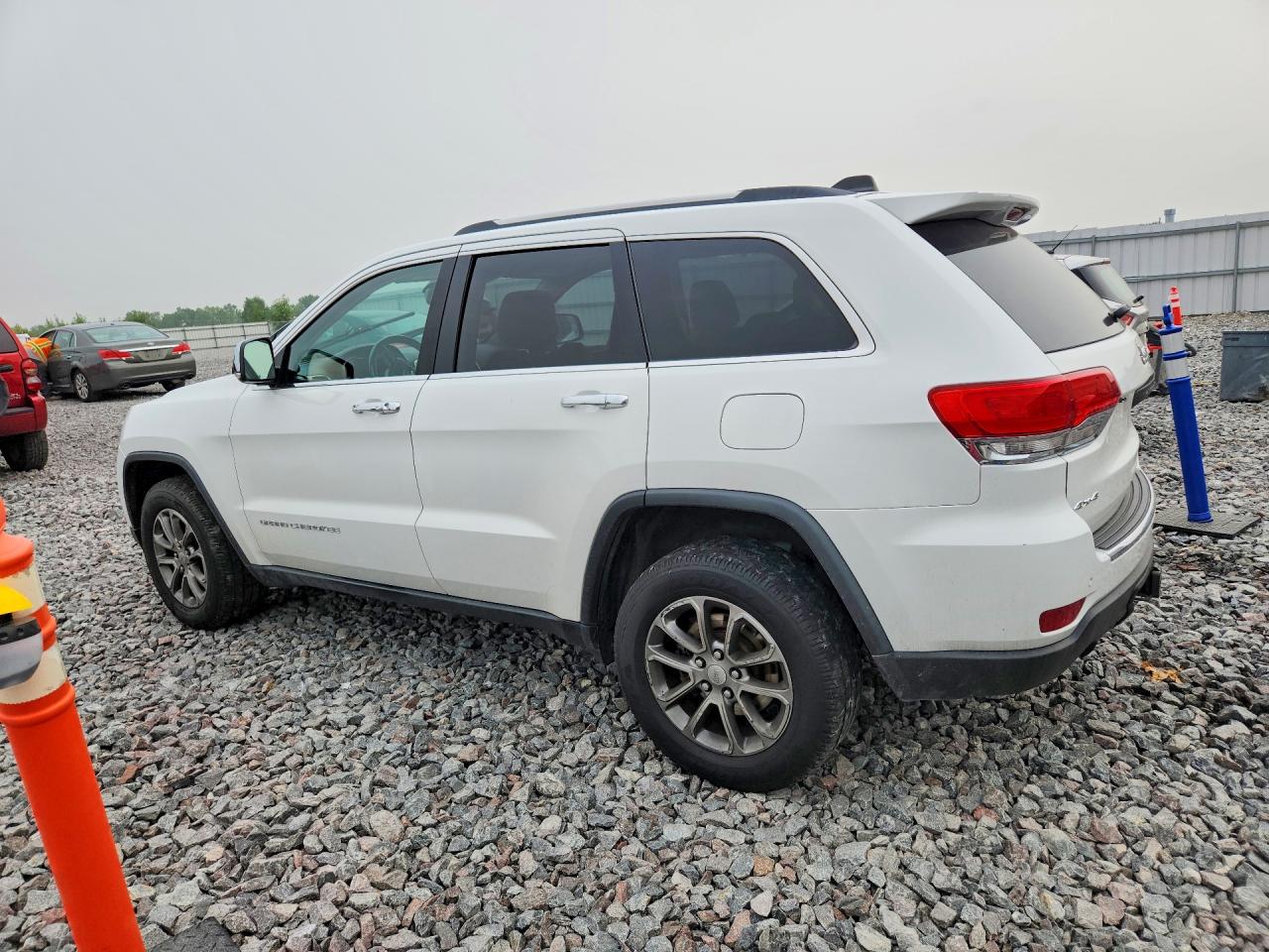2014 Jeep Grand Cherokee Limited White vin: 1C4RJFBM3EC298234