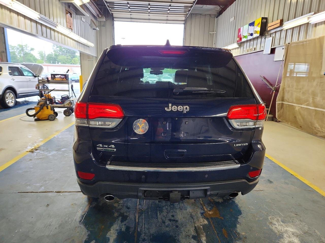 2014 Jeep Grand Cherokee Limited Blue vin: 1C4RJFBM3EC378407