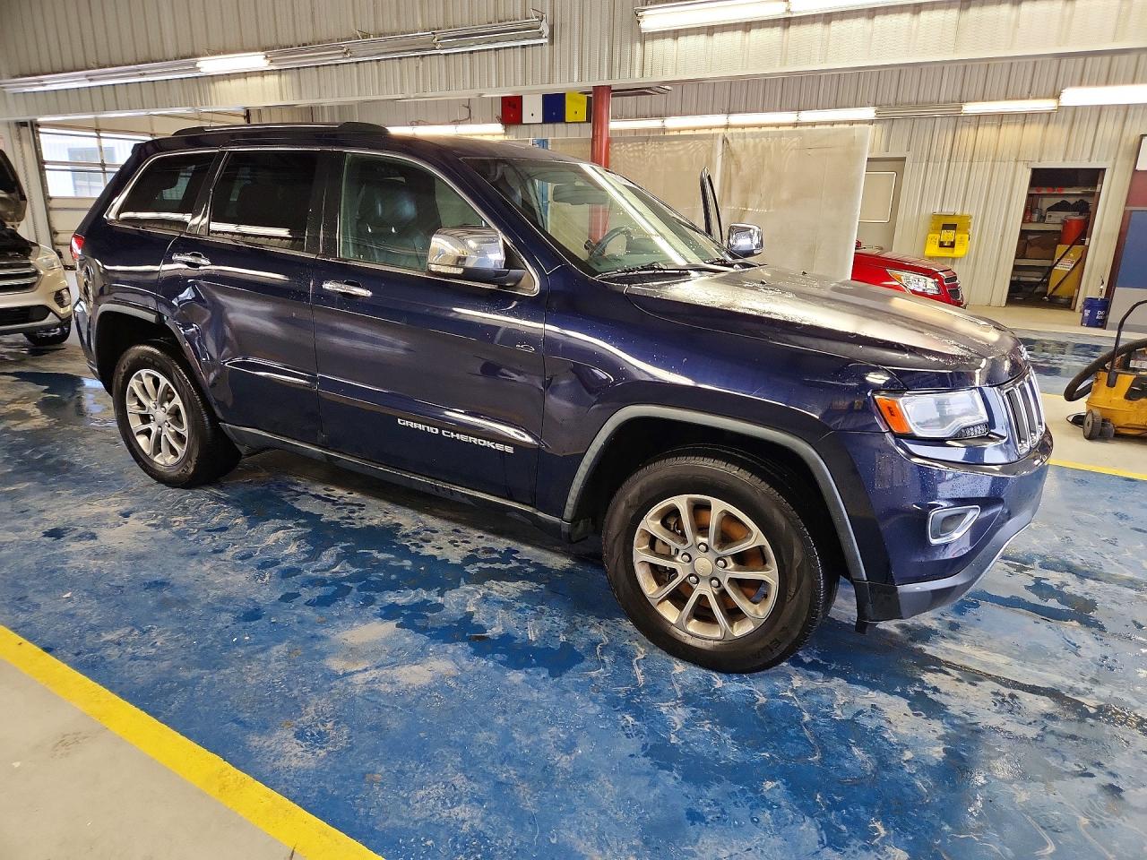 2014 Jeep Grand Cherokee Limited Blue vin: 1C4RJFBM3EC378407
