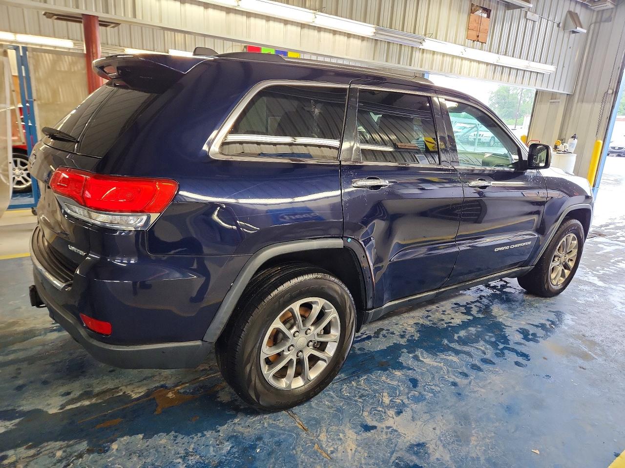 2014 Jeep Grand Cherokee Limited Blue vin: 1C4RJFBM3EC378407
