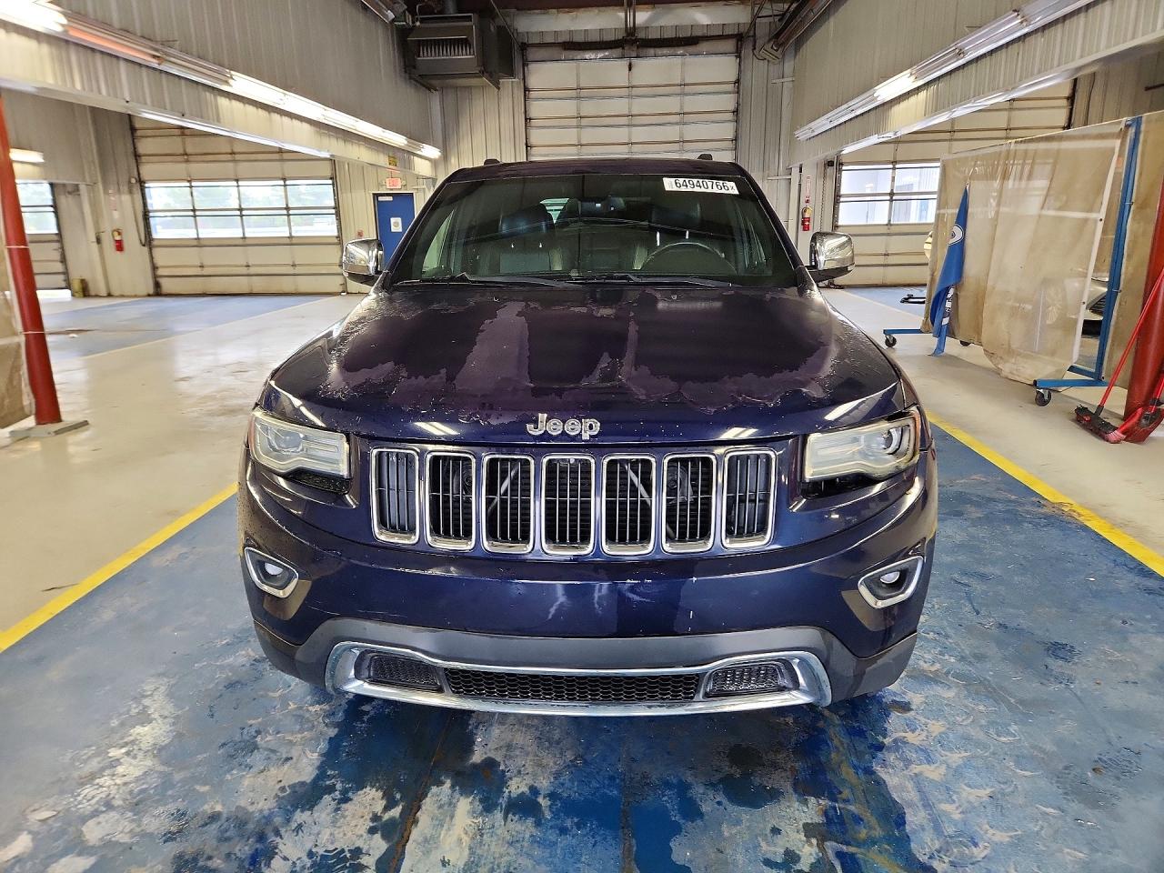 2014 Jeep Grand Cherokee Limited Blue vin: 1C4RJFBM3EC378407