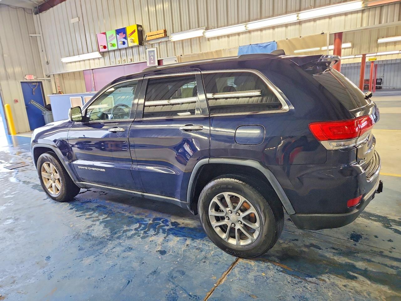 2014 Jeep Grand Cherokee Limited Blue vin: 1C4RJFBM3EC378407