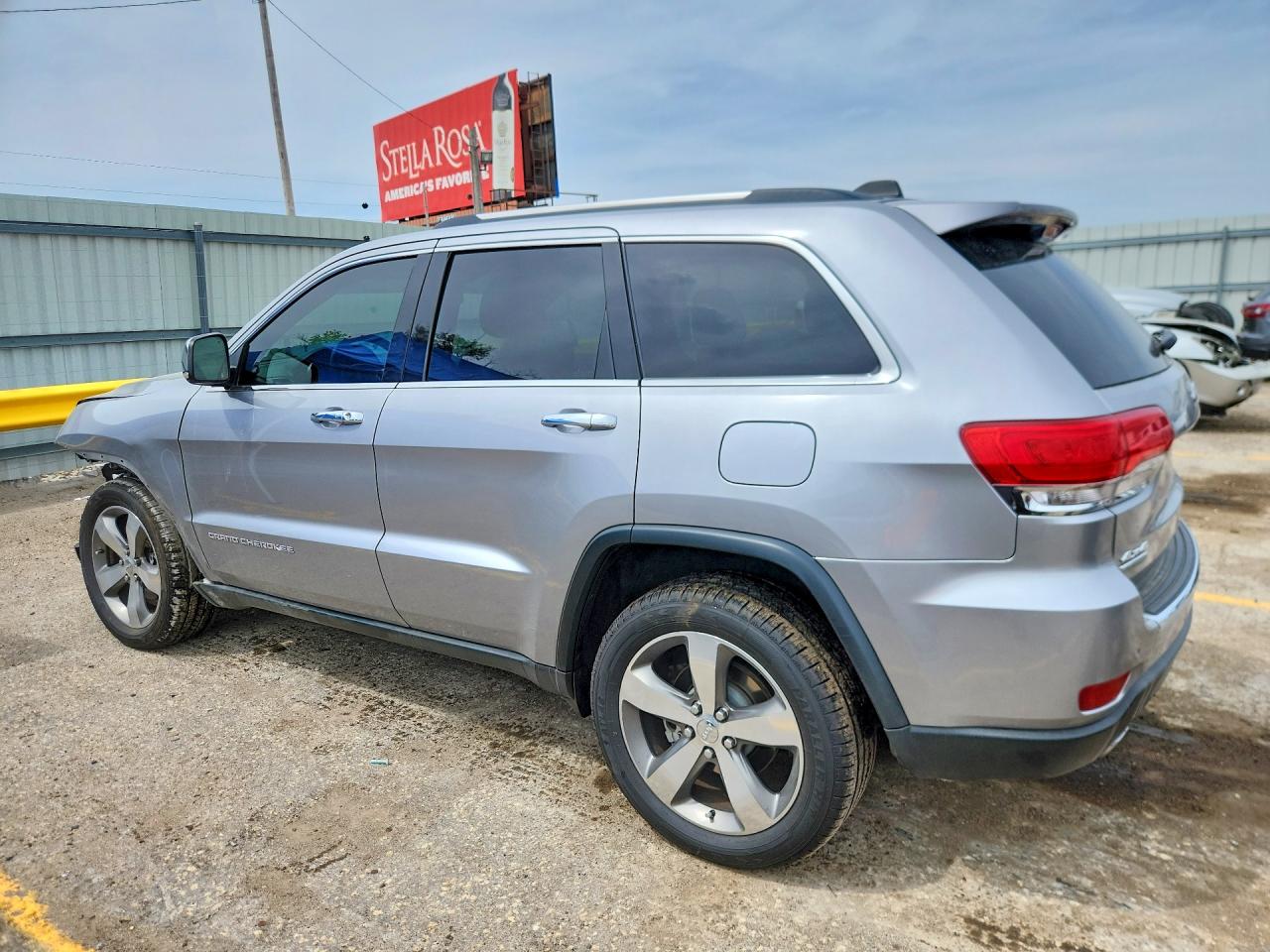 2014 Jeep Grand Cherokee Limited Silver vin: 1C4RJFBM3EC505253