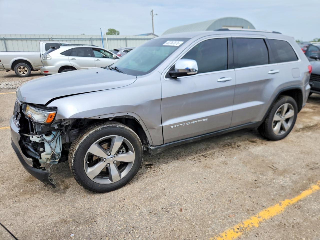 2014 Jeep Grand Cherokee Limited Silver vin: 1C4RJFBM3EC505253