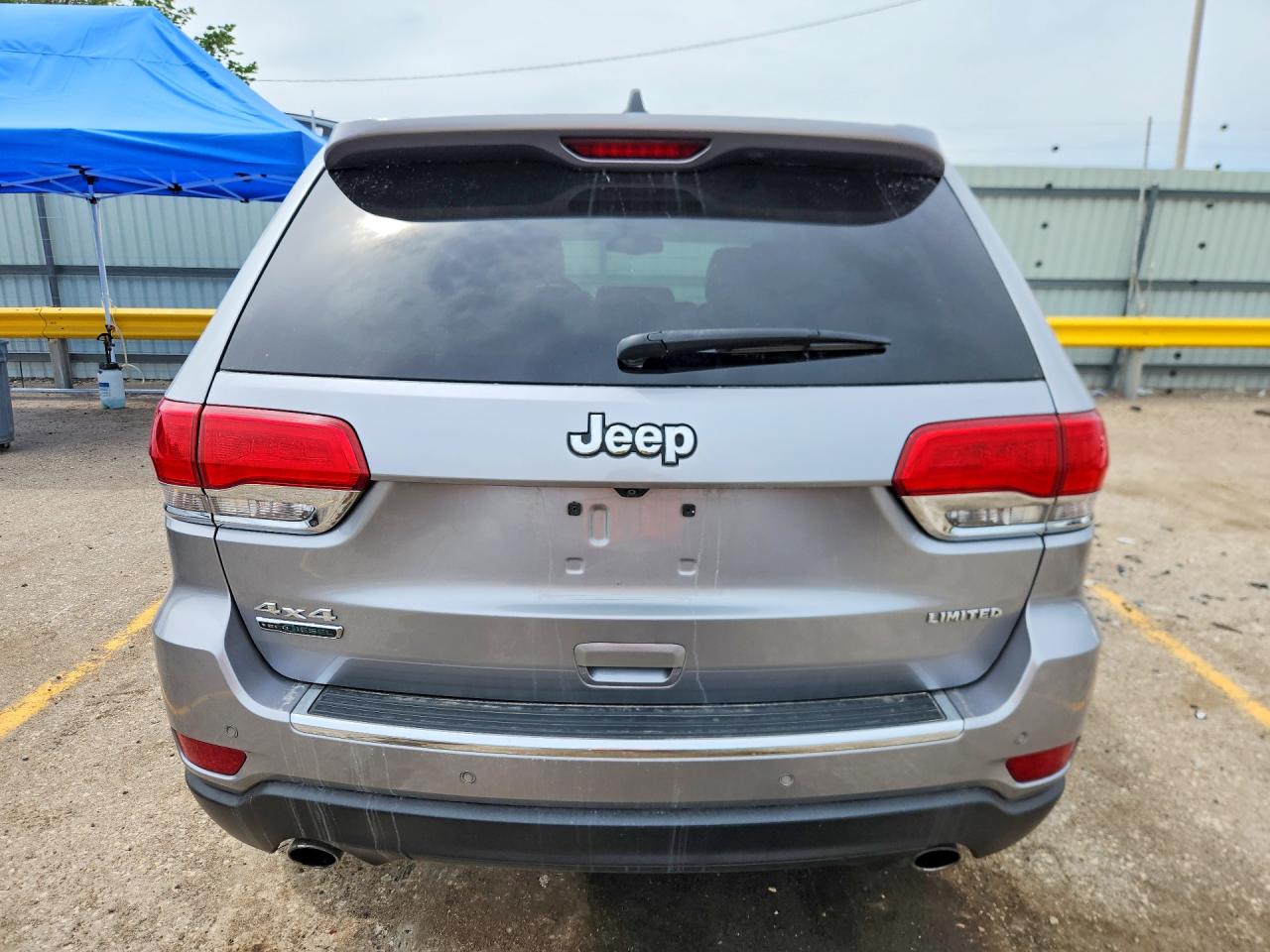 2014 Jeep Grand Cherokee Limited Silver vin: 1C4RJFBM3EC505253