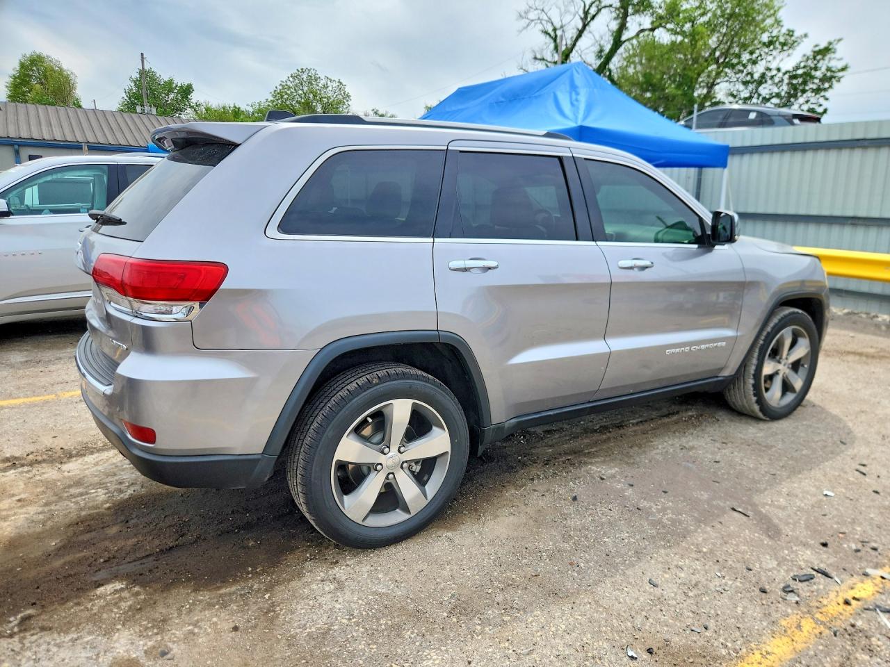 2014 Jeep Grand Cherokee Limited Silver vin: 1C4RJFBM3EC505253