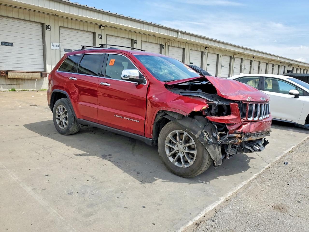 2014 Jeep Grand Cherokee Limited Red vin: 1C4RJFBM4EC331130