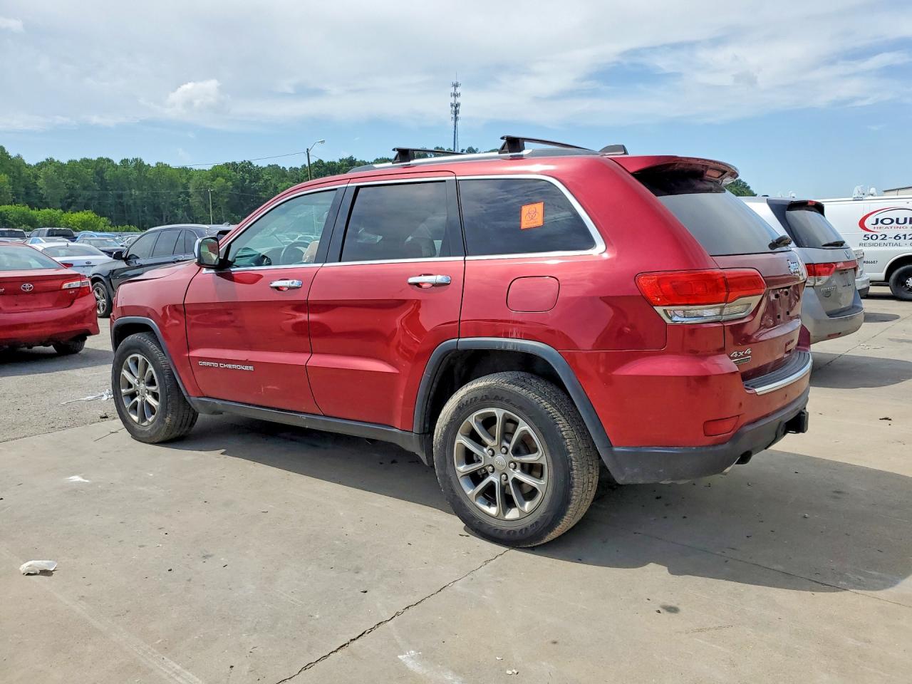2014 Jeep Grand Cherokee Limited Red vin: 1C4RJFBM4EC331130