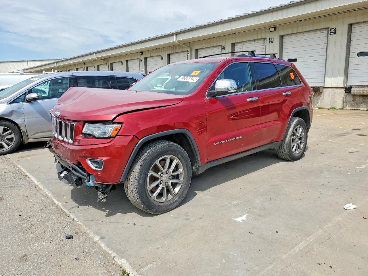 2014 Jeep Grand Cherokee Limited Red vin: 1C4RJFBM4EC331130