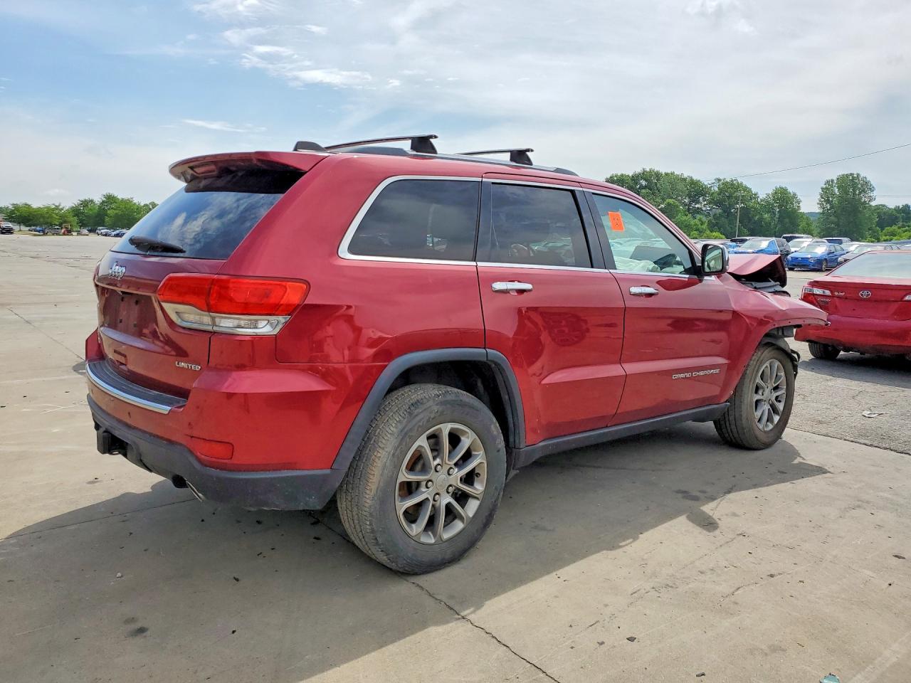 2014 Jeep Grand Cherokee Limited Red vin: 1C4RJFBM4EC331130