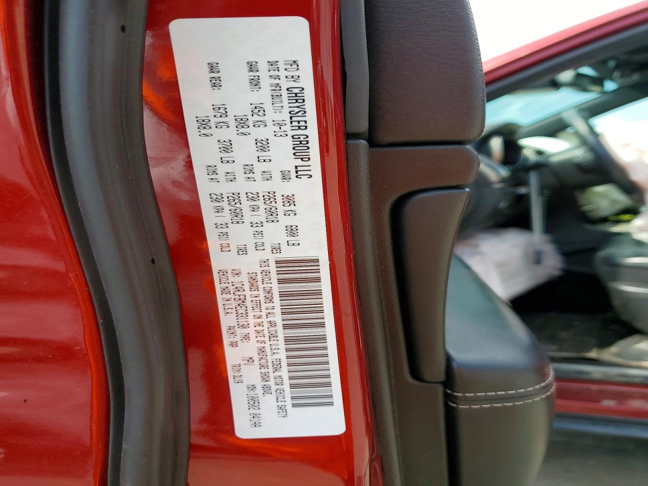 2014 Jeep Grand Cherokee Limited Red vin: 1C4RJFBM4EC331130