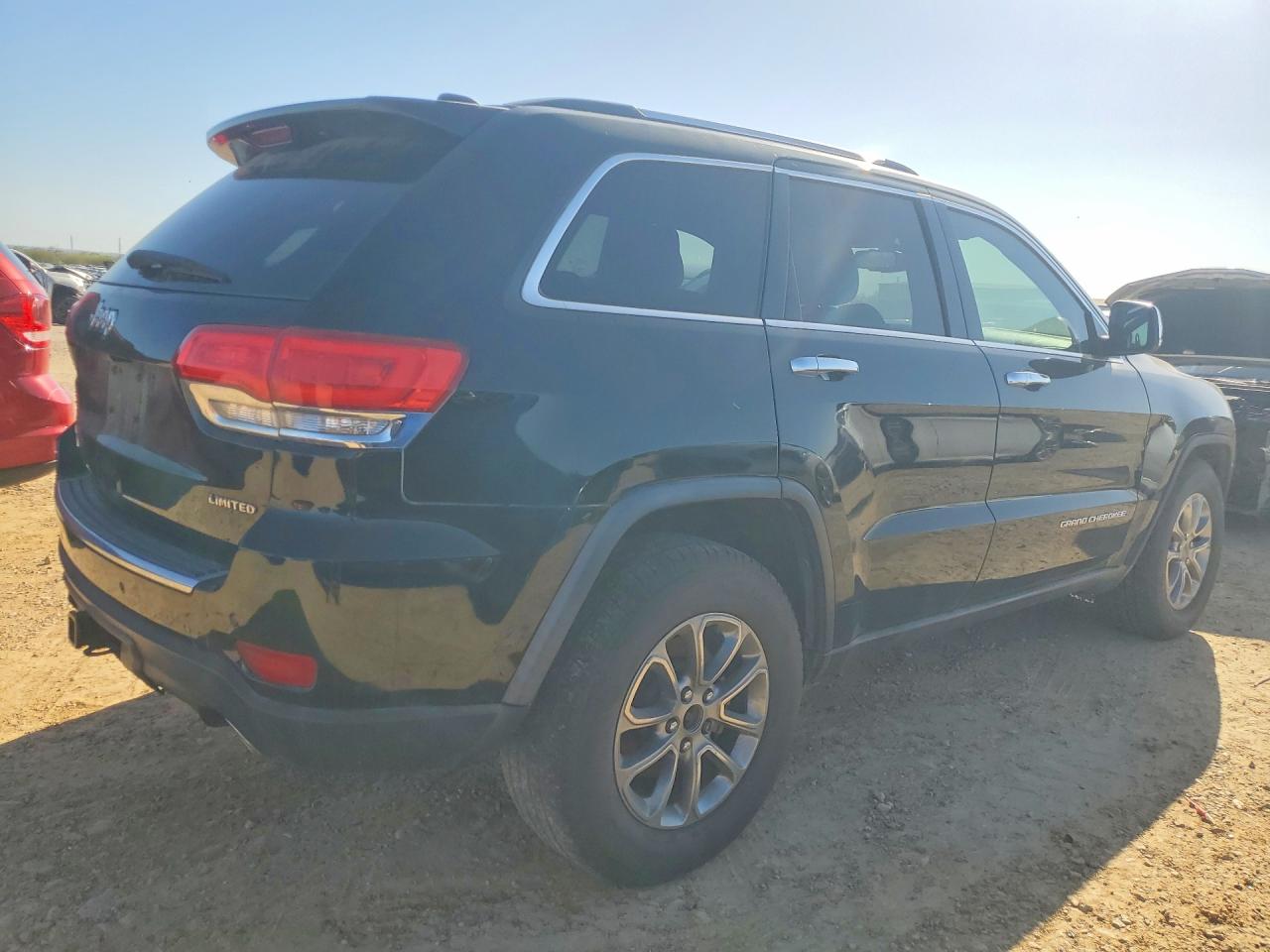 2014 Jeep Grand Cherokee Limited Black vin: 1C4RJFBM5EC378795
