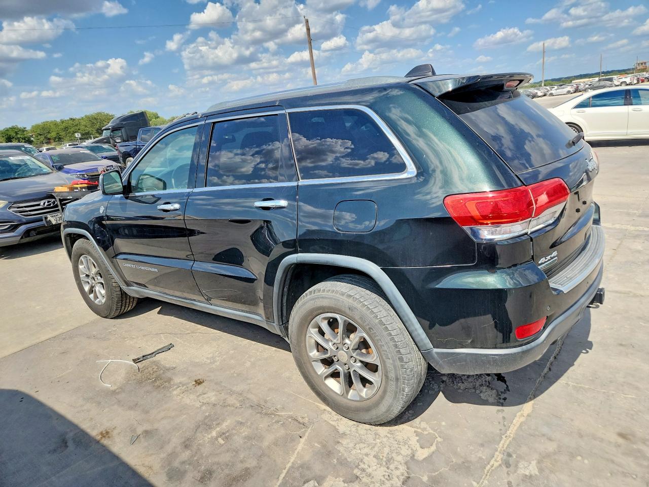 2014 Jeep Grand Cherokee Limited Black vin: 1C4RJFBM5EC378795