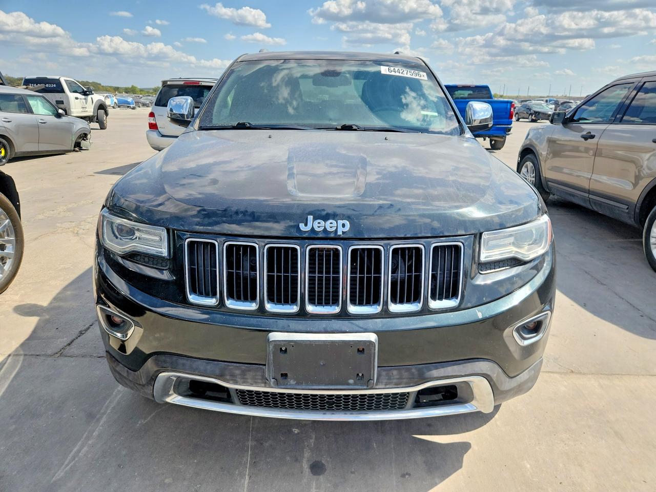 2014 Jeep Grand Cherokee Limited Black vin: 1C4RJFBM5EC378795