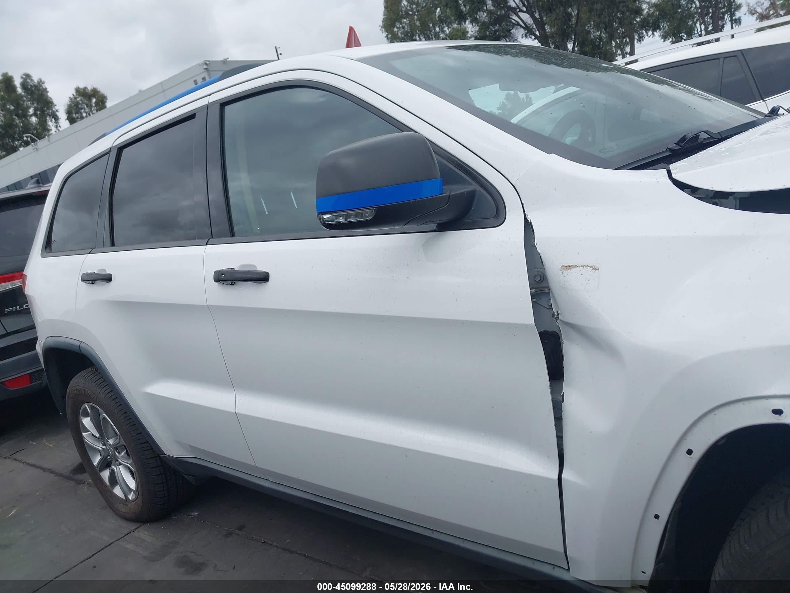 2014 Jeep Grand Cherokee Limited White vin: 1C4RJFBM5EC409012